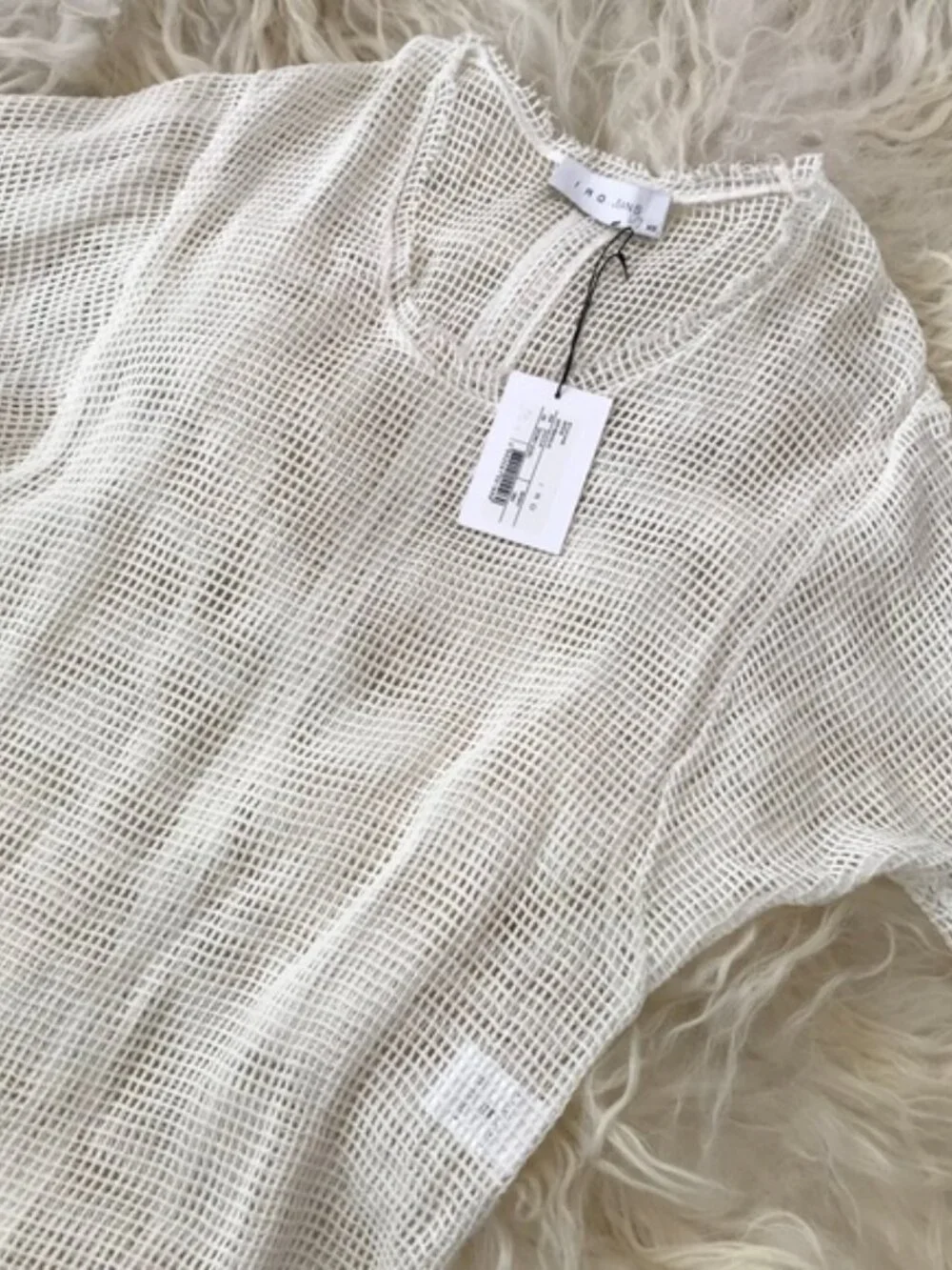 IRO Sheer Woven Top 1520 - Picture 5 of 6